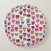 Achtergrondpatroon voor kinderen bevestigen rond kussen (Achterkant)