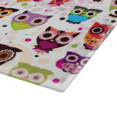 Achtergrondpatroon voor kinderen bevestigen snijplank (Hoek)