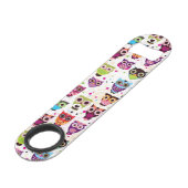 Achtergrondpatroon voor kinderen bevestigen speed flessenopener (Voorkant Gekanteld)