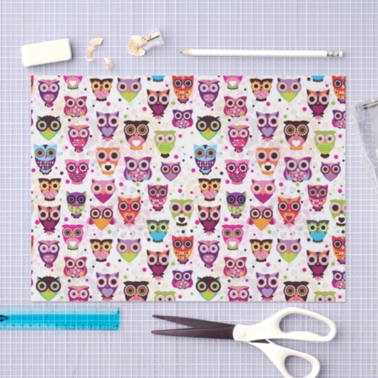 Achtergrondpatroon voor kinderen bevestigen tissuepapier (Craft)