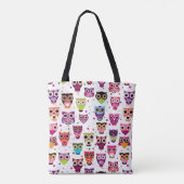 Achtergrondpatroon voor kinderen bevestigen tote bag (Achterkant)