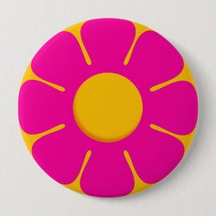 Achtergrondpuntenknoppen voor terugdraaiing met ro ronde button 4,0 cm