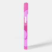 Achtergrondroze Valentijn Case-Mate iPhone Case (Achterkant / Rechts)