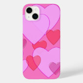 Achtergrondroze Valentijn Case-Mate iPhone Case (Achterkant)