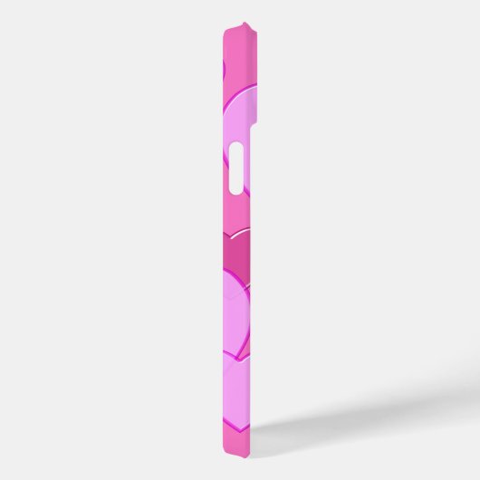 Achtergrondroze Valentijn Case-Mate iPhone Case (Achterkant / Rechts)