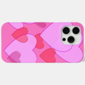 Achtergrondroze Valentijn Case-Mate iPhone Case (Achterkant (horizontaal))