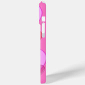 Achtergrondroze Valentijn Case-Mate iPhone Case (Achterkant / Links)