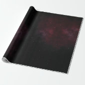 Achtergrondruimteheelal sterrenstelsel cadeaupapier (Uitgerold)