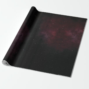 Achtergrondruimteheelal sterrenstelsel cadeaupapier