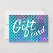 achtergrondschalen voor zeemleder Cadeaukaart (Voorkant)