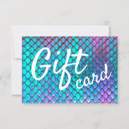 achtergrondschalen voor zeemleder Cadeaukaart