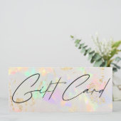 achtergrondschenkingscertificaat optisch steen (Staand voorkant)