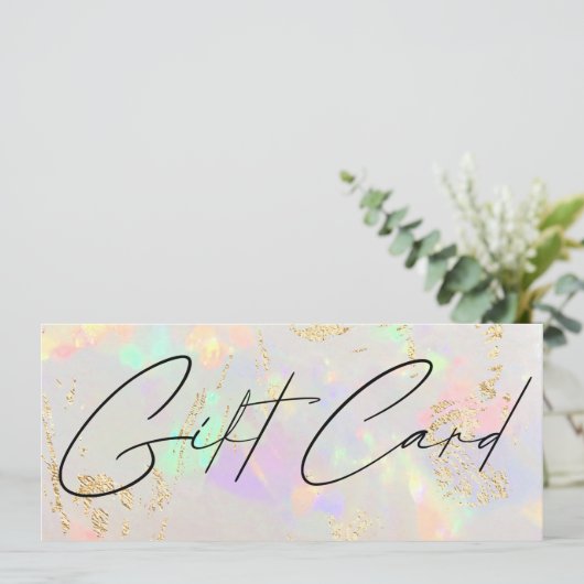 achtergrondschenkingscertificaat optisch steen (Staand voorkant)