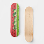 Achtergrondskateboard van watermeloensegment persoonlijk skateboard (Voorkant)