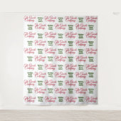 Achtergrondstap voor feestdag en herhaling wandkleed (Voorkant)