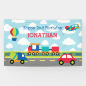 Achtergrondsteun voor het vervoer van auto's spandoek (Horizontaal)