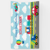 Achtergrondsteun voor het vervoer van auto's spandoek (Verticaal)