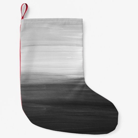Achtergrondstructuur abstracte kunst kleine kerstsok (Voorkant)