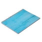 Achtergrondstructuur blauw hout notitieboek (Linkerzijde)
