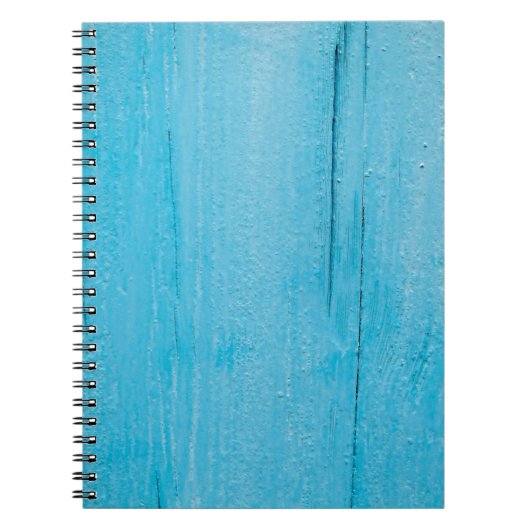 Achtergrondstructuur blauw hout notitieboek (Voorkant)
