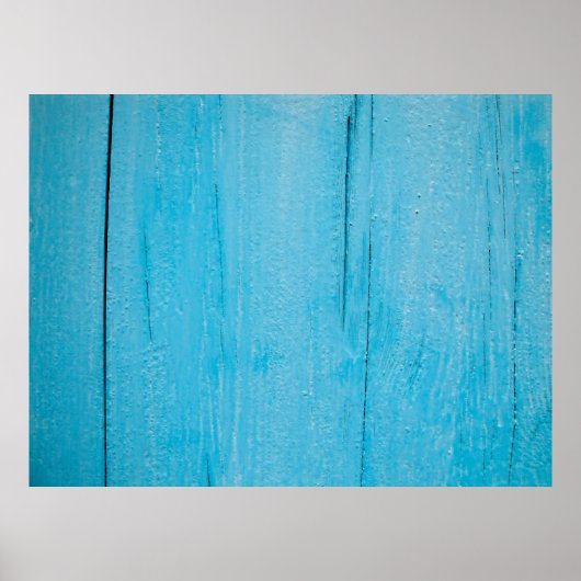 Achtergrondstructuur blauw hout poster (Voorkant)
