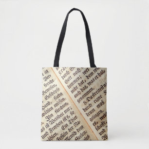 Achtergrondstructuur een boek schrijven tote bag