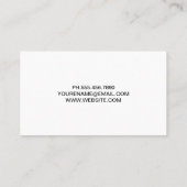 Achtergrondstructuur in waterverf visitekaartje (Achterkant)