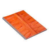 Achtergrondstructuur van de krokodilbuikhuid. Dit Notitieboek (Rechterzijde)