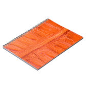 Achtergrondstructuur van de krokodilbuikhuid. Dit Notitieboek (Linkerzijde)