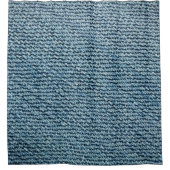 Achtergrondstructuur van de oude denimstof. abstra douchegordijn (Voorkant)