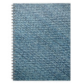 Achtergrondstructuur van de oude denimstof. abstra notitieboek (Voorkant)