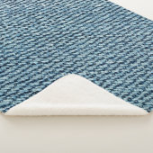 Achtergrondstructuur van de oude denimstof. abstra sherpa deken (3/4)