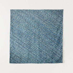 Achtergrondstructuur van de oude denimstof. abstra wandkleed