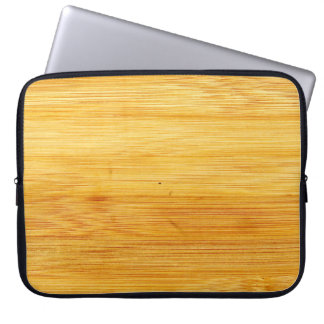 Achtergrondstructuur van hout laptop sleeve