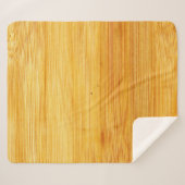 Achtergrondstructuur van hout sherpa deken (Voorkant (horizontaal))