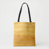 Achtergrondstructuur van hout tote bag (Voorkant)