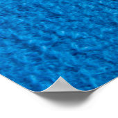 Achtergrondstructuurstructuur blauw poster (Hoek)