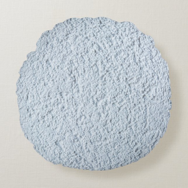 Achtergrondstructuurstructuur, wit rond kussen (Voorkant)