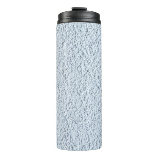 Achtergrondstructuurstructuur, wit thermosbeker (Voorkant)