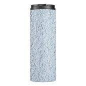 Achtergrondstructuurstructuur, wit thermosbeker (Achterkant)