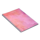 Achtergrondstructuurstructuurstructuurroze Notitieboek (Rechterzijde)