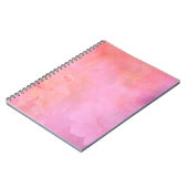 Achtergrondstructuurstructuurstructuurroze Notitieboek (Linkerzijde)