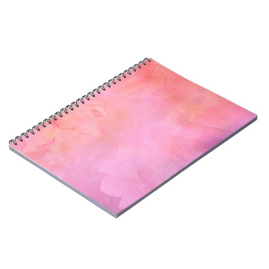 Achtergrondstructuurstructuurstructuurroze Notitieboek (Linkerzijde)