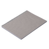 Achtergrondtextuur, bord van metaal notitieboek (Linkerzijde)