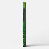 Achtergrondtextuur Groen Geel Case-Mate iPhone Case (Achterkant / Links)