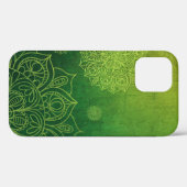 Achtergrondtextuur Groen Geel Case-Mate iPhone Case (Achterkant (horizontaal))
