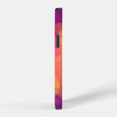 Achtergrondtextuur kleurig iPhone hoesje (Rechterkant)