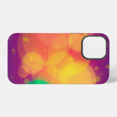 Achtergrondtextuur kleurig iPhone hoesje (Achterkant horizontaal)