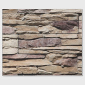  achtergrondtextuur oude steenbaksteen cadeaupapier (Vlak)