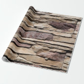  achtergrondtextuur oude steenbaksteen cadeaupapier (Uitgerold)